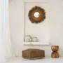 Ottomans - The Oh My Gee Pouffe - Beige Black - BAZAR BIZAR LIVING