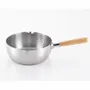Saucepans  - Japanese stainless steel pans, hammered with two spouts - Yukihira/YOSHIKAWA collection - ABINGPLUS