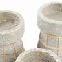 Bougeoirs et photophores  - Le Bougeoir Serene - Béton Gris Naturel - S - BAZAR BIZAR LIVING
