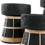 Candlesticks and candle holders - The Serene Candle Holder - Black Natural - S - BAZAR BIZAR LIVING