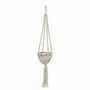 Vases - Le Porte-plante Macramé Twisted - Blanc Naturel - M - BAZAR BIZAR LIVING