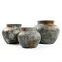 Vases - The Funky Vase - Antique Grey - M - BAZAR BIZAR LIVING