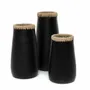 Vases - The Sneaky Vase - Black Natural - L - BAZAR BIZAR LIVING