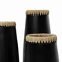 Vases - The Sneaky Vase - Black Natural - M - BAZAR BIZAR LIVING
