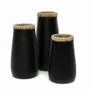 Vases - Le Vase Sneaky - Noir Naturel - S - BAZAR BIZAR LIVING