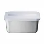 Food storage - Stainless steel kitchen storage box and semi-transparent lid - eATOCO/YOSHIKAWA collection - ABINGPLUS