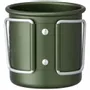 Barbecues - Mug camping, poignée pliante, aluminium 300 ml  / SKATER - ABINGPLUS