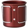 Barbecues - Mug camping, poignée pliante, aluminium 300 ml  / SKATER - ABINGPLUS