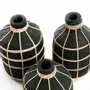 Vases - The Whoopy Vase - Black Natural - S - BAZAR BIZAR LIVING