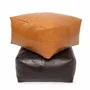 Ottomans - The Collectors Pouffe - Chocolate - BAZAR BIZAR LIVING