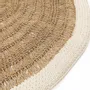 Rugs - The Seagrass & Cotton Round Carpet - Natural White - 100 - BAZAR BIZAR LIVING