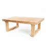 Coffee tables - The Reclaimed Teak Coffee Table - Natural - BAZAR BIZAR LIVING