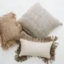 Cushions - The Oh My Gee Cushion Cover - Beige - 40x40 - BAZAR BIZAR LIVING