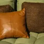 Cushions - The Oh My Gee Cushion Cover - Brown - 40x40 - BAZAR BIZAR LIVING