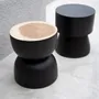 Stools - The Warmi Stool - Black - BAZAR BIZAR LIVING
