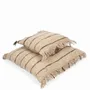 Cushions - The Oh My Gee Cushion Cover - Beige Black - 60x60 - BAZAR BIZAR LIVING