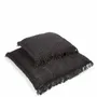 Coussins - La Housse De Coussin Oh My Gee - Noir Marine - BAZAR BIZAR LIVING