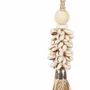 Decorative objects - The Cowrie and Raffia Tassel - Natural - BAZAR BIZAR LIVING