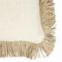 Coussins - La Housse De Coussin Saint Tropez - Blanc Naturel - 40x40 - BAZAR BIZAR LIVING
