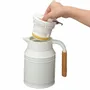 Tea and coffee accessories - Thermos 1L, stainless steel desktop thermal pot tank/Mosh! - ABINGPLUS