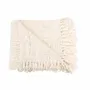 Throw blankets - The s'il vous Plaid - Cream - BAZAR BIZAR LIVING