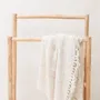 Throw blankets - The s'il vous Plaid - Cream - BAZAR BIZAR LIVING