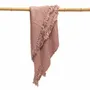 Throw blankets - The s'il vous Plaid - Salmon Pink - BAZAR BIZAR LIVING