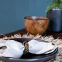 Platter and bowls - The Burned Classic Plate - Black - S - BAZAR BIZAR LIVING