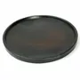 Platter and bowls - The Burned Plate - Black - L - BAZAR BIZAR LIVING