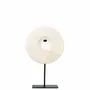 Decorative objects - The Marble Disc on Stand - White - M - BAZAR BIZAR LIVING