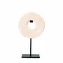 Decorative objects - The Marble Disc on Stand - White - M - BAZAR BIZAR LIVING