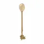 Flatware - The Palm Tree Long Spoon - Gold - BAZAR BIZAR LIVING
