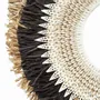 Other wall decoration - The Mojo Raffia On Stand - Black Natural - L - BAZAR BIZAR LIVING