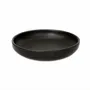Platter and bowls - The Burned Deep Plate - Black - M - BAZAR BIZAR LIVING