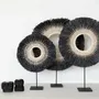Decorative objects - The Nassau Hoop On Stand - Black - L - BAZAR BIZAR LIVING