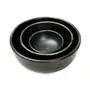 Bowls - The Burned Bowl - Black - M - BAZAR BIZAR LIVING