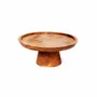Platter and bowls - The Teak Root Cake Dish - S - BAZAR BIZAR LIVING
