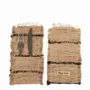 Couverts de service - Le Porte-Couverts Oh My Gee - Beige Noir - Lot De 4 - BAZAR BIZAR LIVING