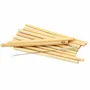 Ménagères - Les Pailles En Bambou - Lot De 10 - Avec Brosse De Nettoyage - BAZAR BIZAR LIVING