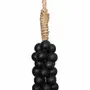 Objets de décoration - Les perles en bois avec pompon en coton - noires - BAZAR BIZAR LIVING