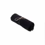 Linge de table textile - La Nappe en Lin - Noir - 150x250 - BAZAR BIZAR LIVING