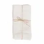 Napkins - The Linen Napkin - White - Set of 4 - BAZAR BIZAR LIVING