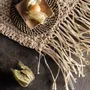 Sets de table - Le Set De Table Fringe Raffia - Rectangulaire - Naturel - BAZAR BIZAR LIVING