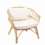 Fauteuils - Fauteuil en rotin avec coussins - LESKY - HYDILE