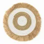 Sets de table - Le Set De Table Seagrass Raffia - Naturel Blanc - BAZAR BIZAR LIVING