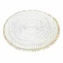 Placemats - The Seagrass Shell Placemat - White - BAZAR BIZAR LIVING