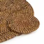 Placemats - The Colonial Coaster - Natural Brown - BAZAR BIZAR LIVING