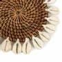 Placemats - The Colonial Shell Coaster - Natural Brown - BAZAR BIZAR LIVING