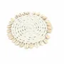 Sets de table - Le Sous-Verre Seagrass Shell - Blanc - BAZAR BIZAR LIVING