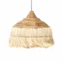 Hanging lights - The Abaca Hoola Pendant - Natural - L - BAZAR BIZAR LIVING